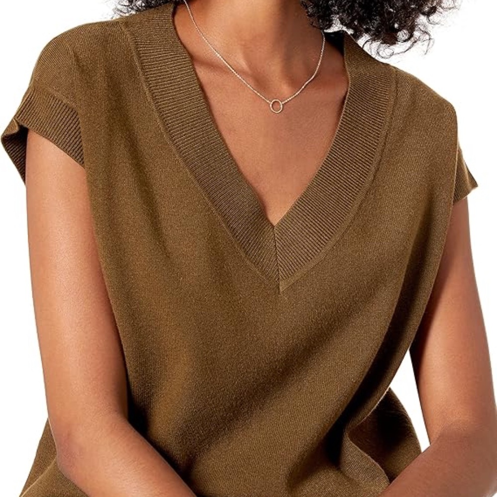 The Drop Women’s  V-Neck Sweater Vest